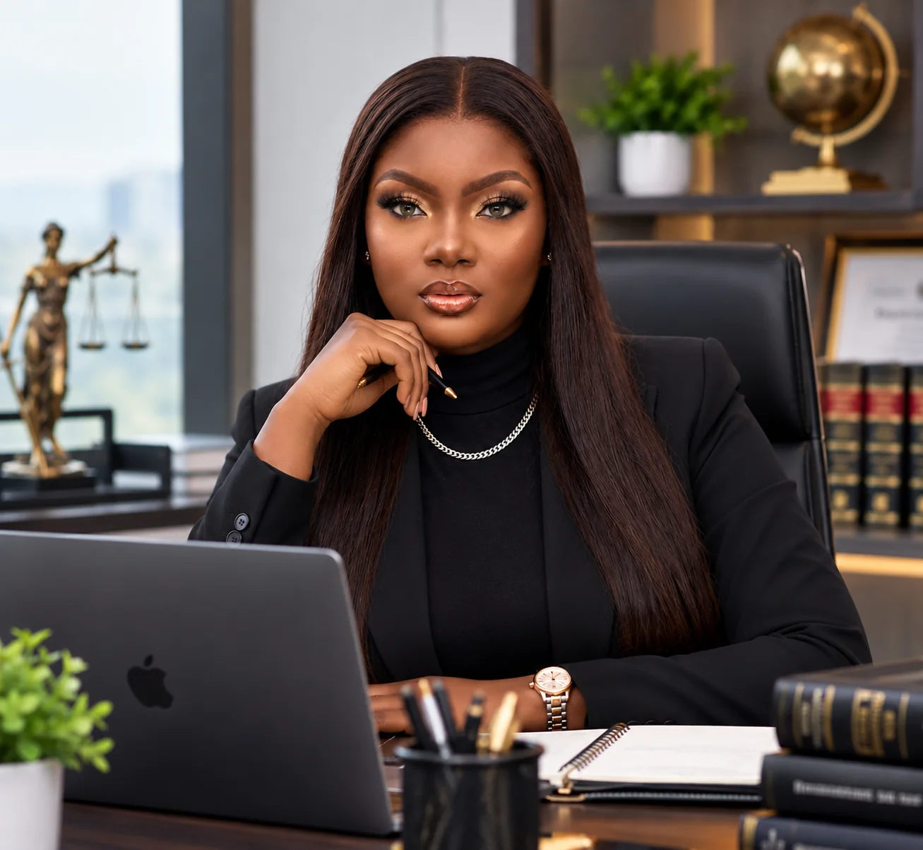 Portrait of a NeoJuris Tech Solicitors lawyer in professional attire